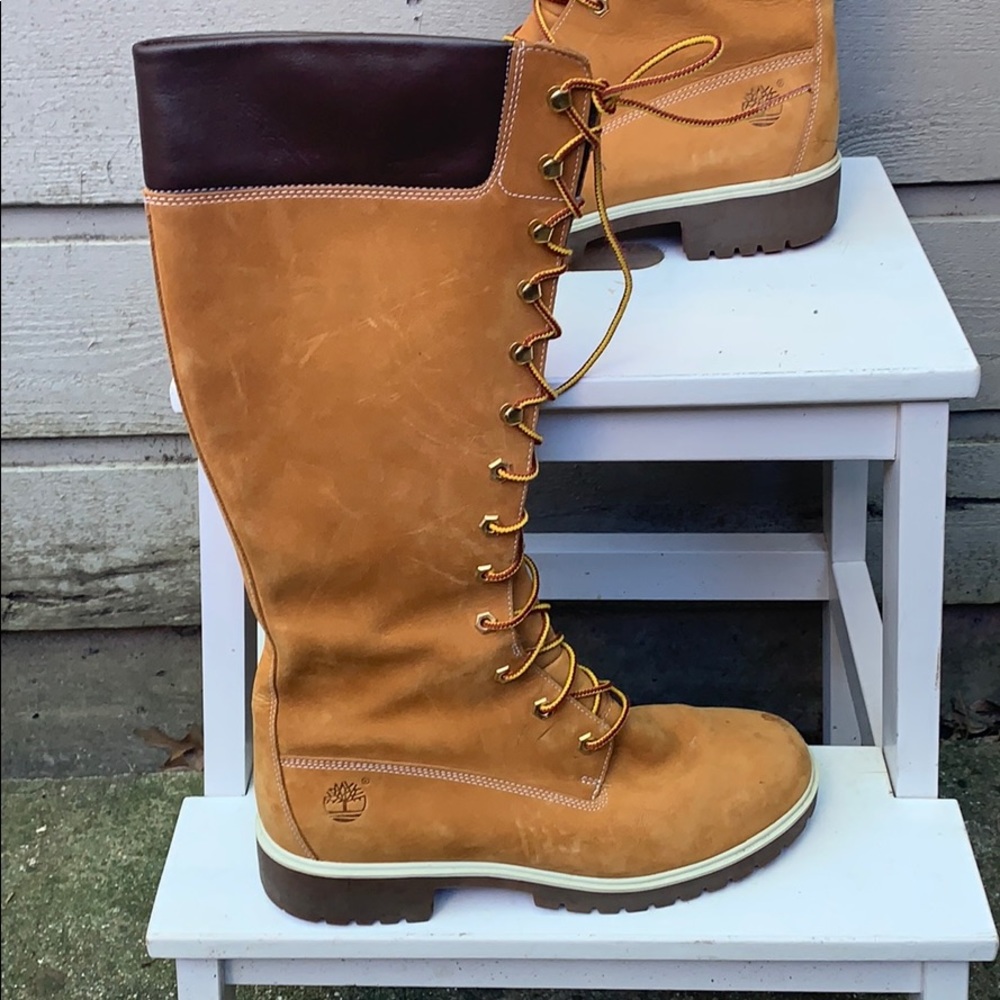 Timberland women’s knee boots sz10
